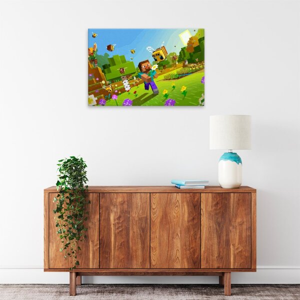 Obraz na plátne - Minecraft - 60x40 cm