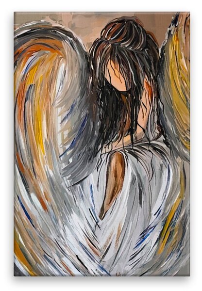 Obraz na plátne - Anjel svetla - 40x60 cm