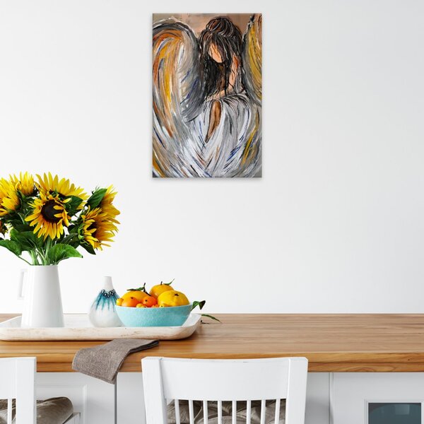 Obraz na plátne - Anjel svetla - 40x60 cm