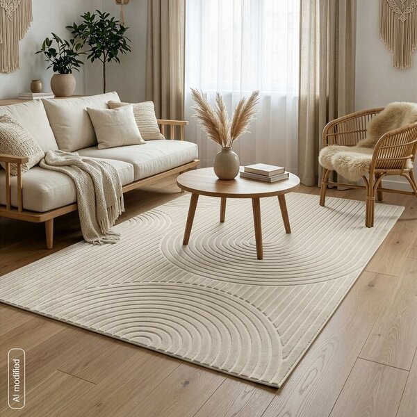 Dekorstudio Moderný shaggy koberec VENUS BOHO2 – béžový Rozmer koberca: 80x150cm