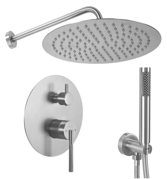 Podomietkový Sprchový Set Rea Argon Nickel Brush + BOX
