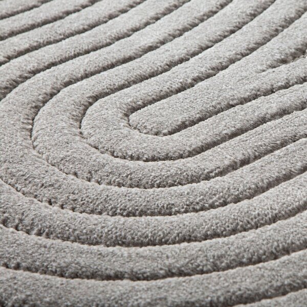 Dekorstudio Moderný koberec s geometrickým vzorom VENUS BOHO1 – oceľovosivý Rozmer koberca: 160x230cm