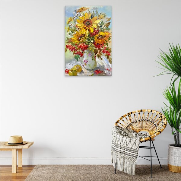 Obraz na plátne - Jesenná váza - 40x60 cm