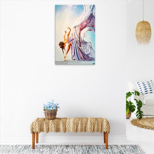 Obraz na plátne - Baletka pri tanci 2 - 40x60 cm