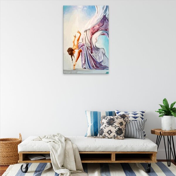 Obraz na plátne - Baletka pri tanci 2 - 40x60 cm