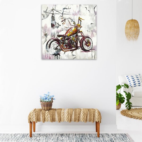 Obraz na plátne - Chopper - 40x40 cm