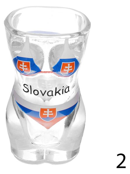 Poldecák Slovakia Sexy (Sklenené štamperlíky 0,03 L)