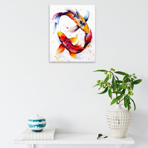Obraz na plátne - Koi kapor - 40x50 cm