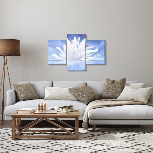 Obraz - Lotusový kvet (90x60 cm)