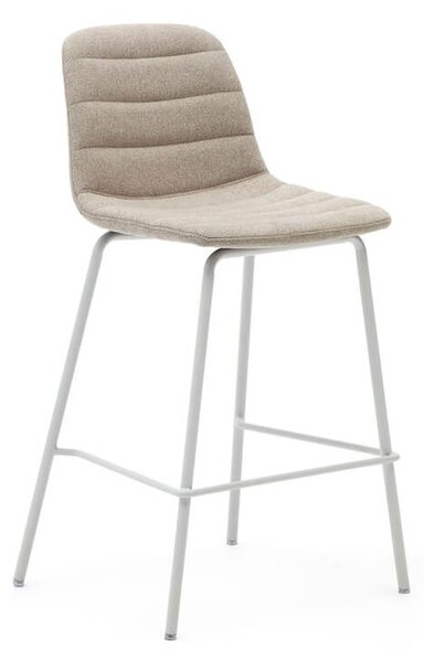 MUZZA Barová stolička luzinda 65 cm béžová