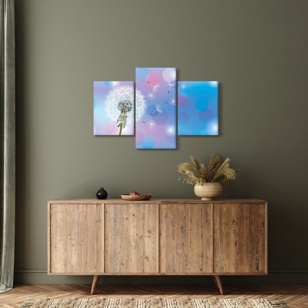 Obraz - Púpava vo vetre (90x60 cm)