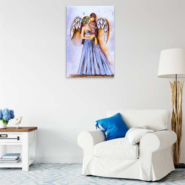 Obraz na plátne - Pár v očakávaní - 40x60 cm