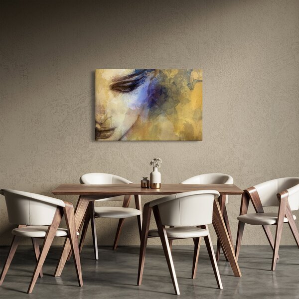 Obraz - Portrét ženy, kresba (90x60 cm)