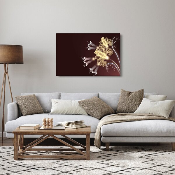 Obraz - Žiarivé kvety (90x60 cm)