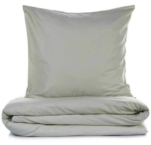 POSTEĽNÁ BIELIZEŇ, šalviovozelená, 135/200 cm - Online Only bytové doplnky, Online Only