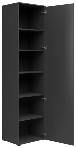 VIACÚČELOVÁ SKRIŇA, grafitová, 50/195/40 cm Carryhome - Skrine do chodby