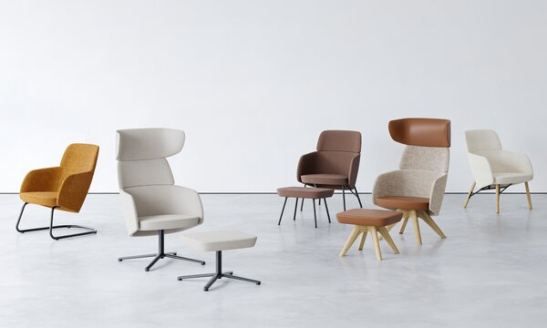 RIM - WINX LOUNGE WX 889.09 podnožka s kovovým podstavcom