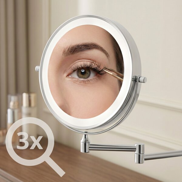 Zrkadlo LED Glow Chrome