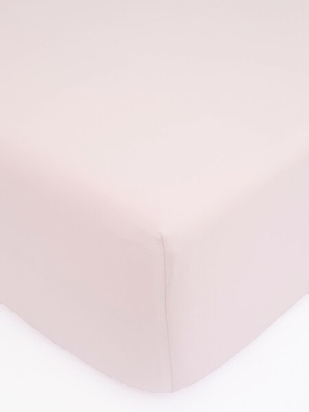 Jersey plachta do postieľky Classic 60 x 120 cm – staroružová