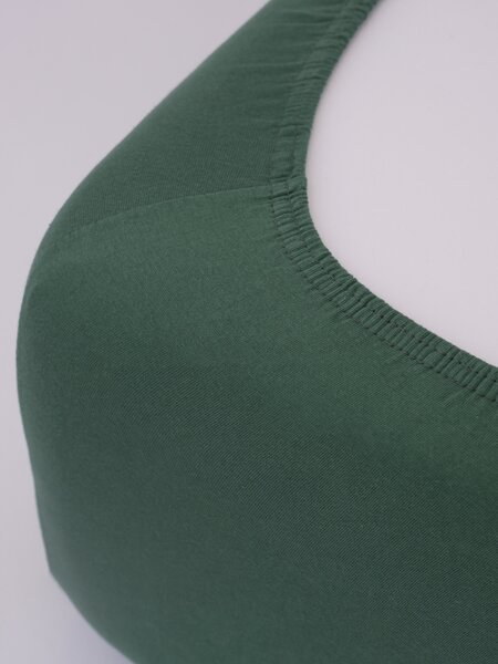 Jersey plachta Classic 90 × 200 cm - tmavo zelená