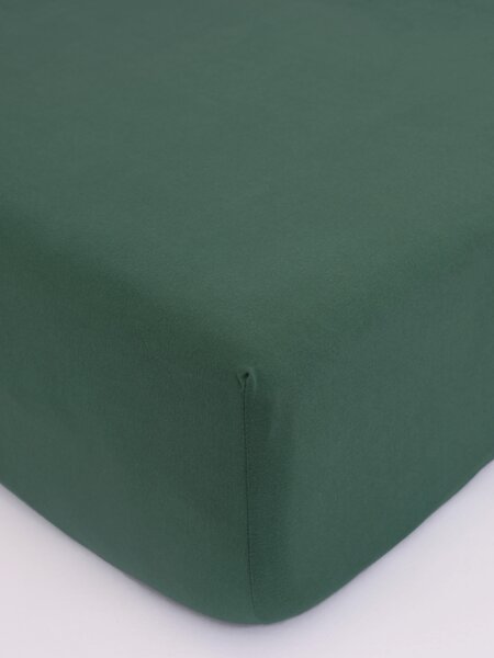 Jersey plachta Classic 90 × 200 cm - tmavo zelená