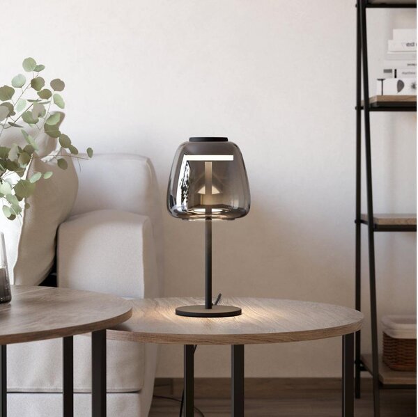 Eglo 901195 - LED RGBW Stmievateľná stolná lampa ALFERO-Z LED/7,7W/230V dymová