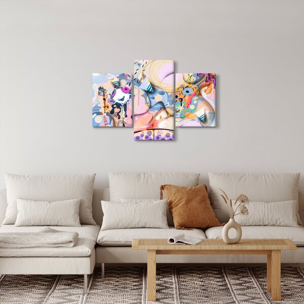 Obraz - Rozprávková abstrakcia (90x60 cm)