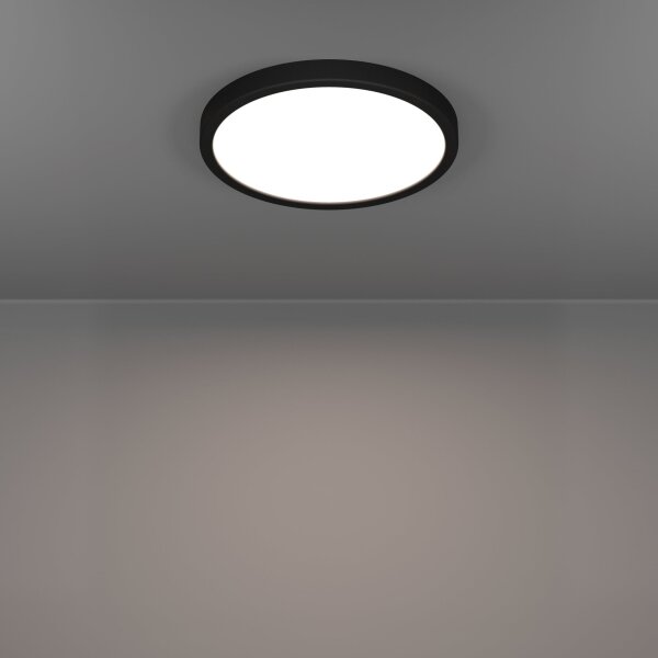 Eglo 901299-LED Stropné svietidlo FUEVA LED/14,2W/230V 2700/4000/6500K pr.27,8cm čierne