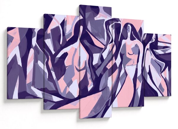 Obraz - Abstraktné ženy (150x105 cm)