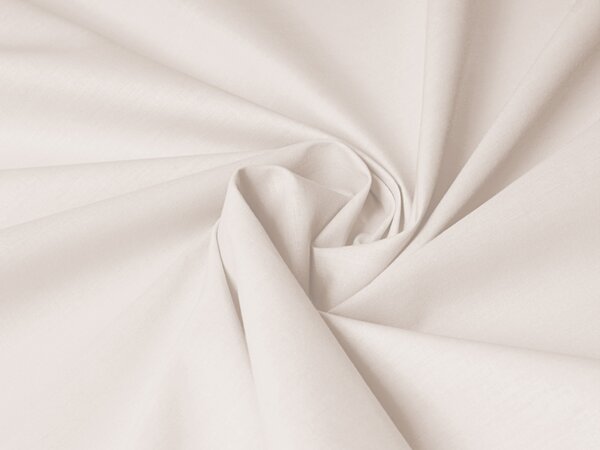 Bavlnená látka/plátno Torino TON-001 Smotanovo biela - šírka 240 cm