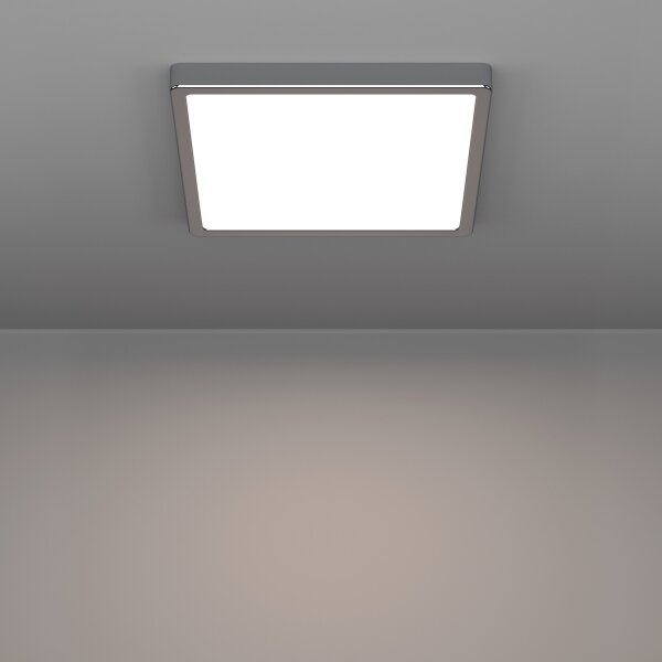Eglo 901767 - LED kúpeľňové stropné svietidlo FUEVA LED/13W/230V 29x29 cm IP44 chróm