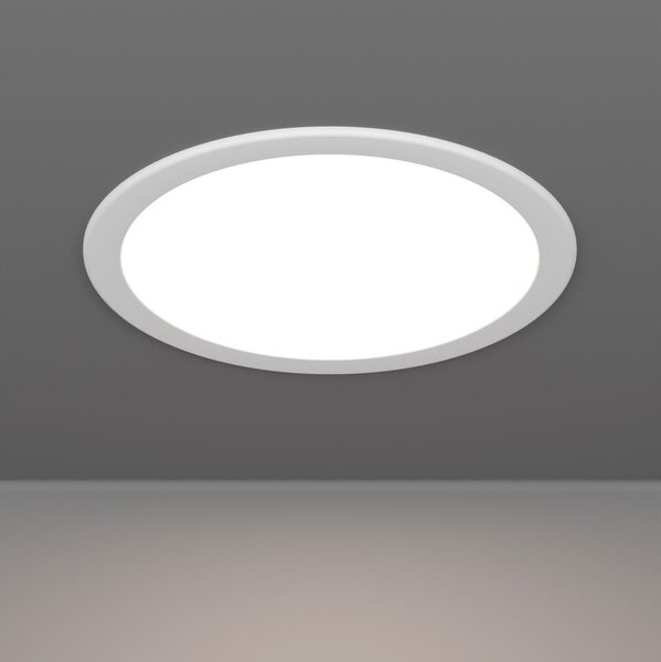 Eglo 901398 - LED podhľadové svietidlo FUEVA LED/18,5W/230V pr. 21,6 cm biela