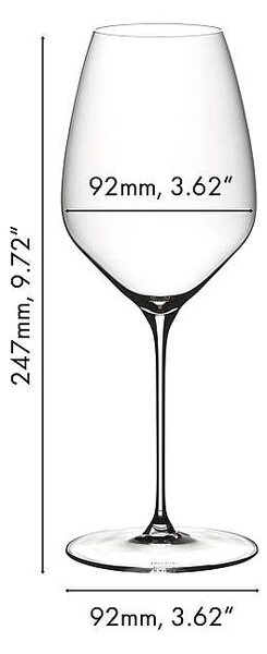 Riedel Veloce Riesling poháre na víno 570 ml 2 ks