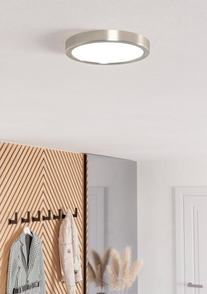 Eglo 901381 -LED RGBW stmievateľné stropné svietidlo do kúpeľne FUEVA-Z LED/11,2W/230V 21,1cm IP44 chróm