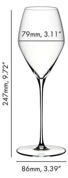 Riedel Veloce Rosé poháre na víno 347 ml 2 ks