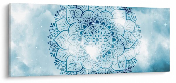 Obraz - Nebeská mandala (120x50 cm)