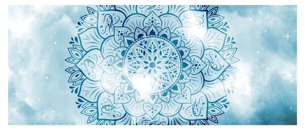 Obraz - Nebeská mandala (120x50 cm)