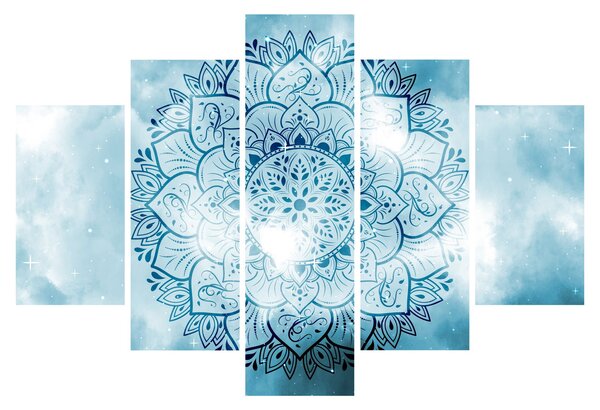 Obraz - Nebeská mandala (150x105 cm)