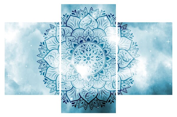 Obraz - Nebeská mandala (90x60 cm)