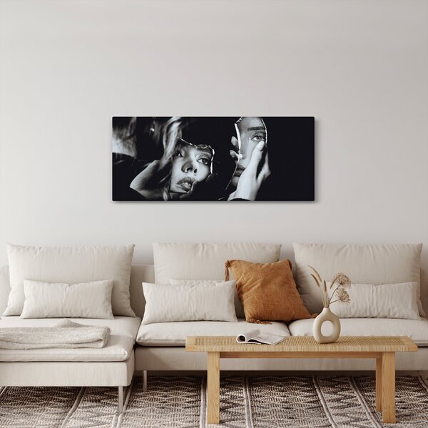 Obraz - Pohľad do zrkadla (120x50 cm)