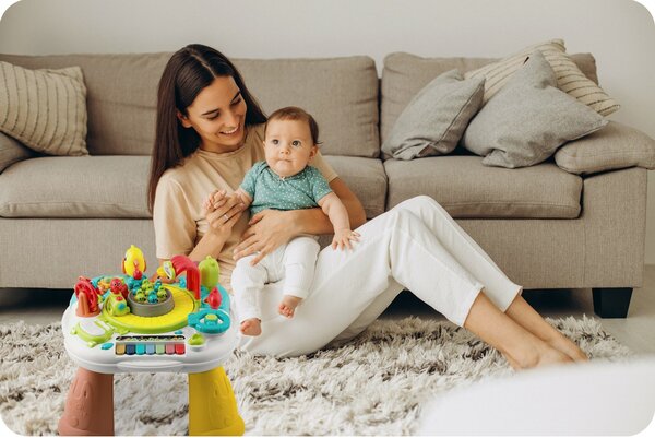 Interaktivní vzdělávací stůl a tabule Ricokids RK-821 pro děti od 18 měsíců