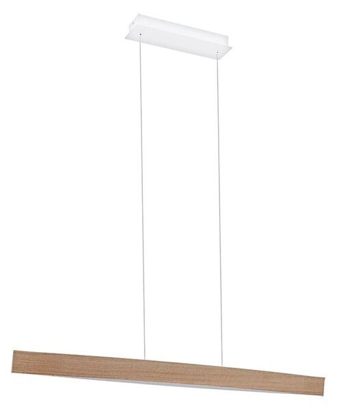 Eglo 93342 - LED závesné svietidlo FORNES LED/24W/230V dub