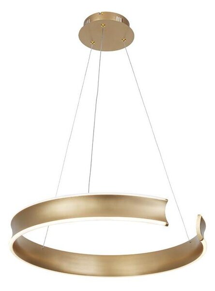 LED luster na lanku MARLEN LED/36W/230V zlatý