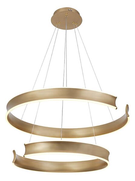 LED luster na lane MARLEN LED/84W/230V zlatý