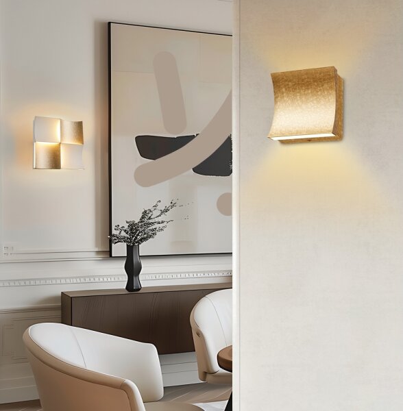 LED nástenné svietidlo ARIELLA LED/24W/230V zlaté