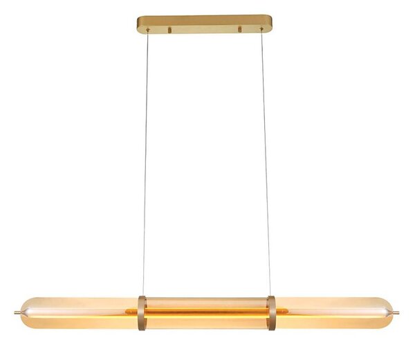 LED luster na lanku ELIANA LED/34W/230V zlatý
