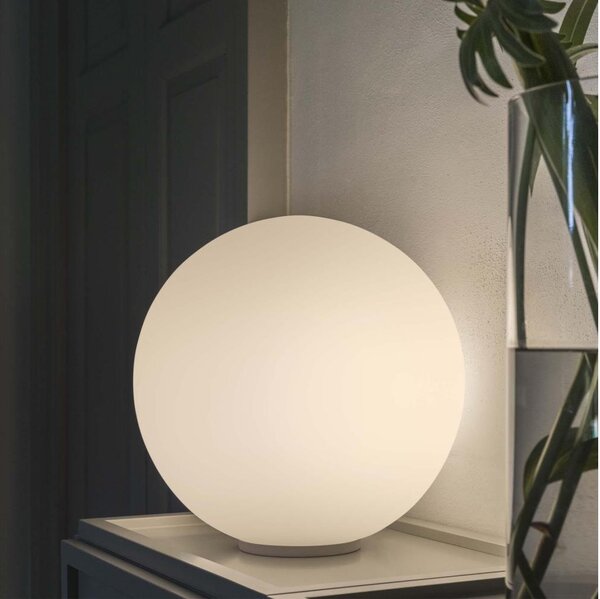 Ideal Lux - Stolná lampa MAPA 1xE27/42W/230V pr. 20 cm biela