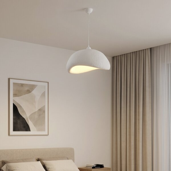 Brilagi - Závesné svietidlo na lanku WABI SABI 1xE27/40W/230V pr. 42 cm biela