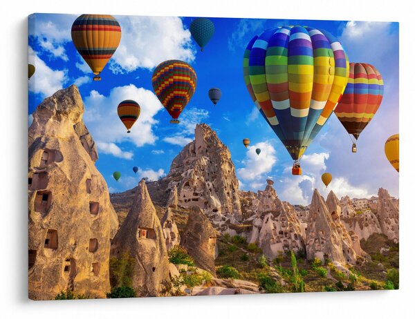 Obraz - Teplovzdušné balóny, Cappadocia, Turkey. (70x50 cm)