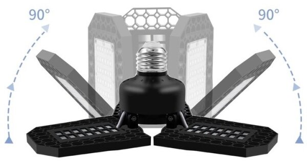 Gardlov 20440 Osvetlenie pre pestovanie rastlín GROW LIGHT E27, 108 LED 8W